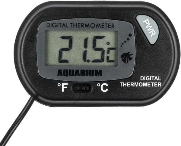 LCD Digitalt Akvarietermometer Fisk Tank Vann Terrarium Tempe