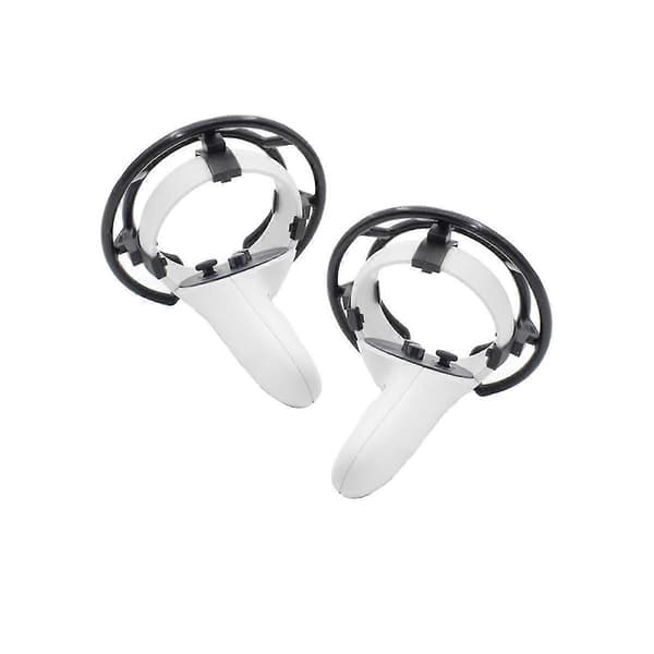 For / Vr Touch Controller Ring Anti-collision Bumper Frame Holder Protection Grip Handle Accessories, whi