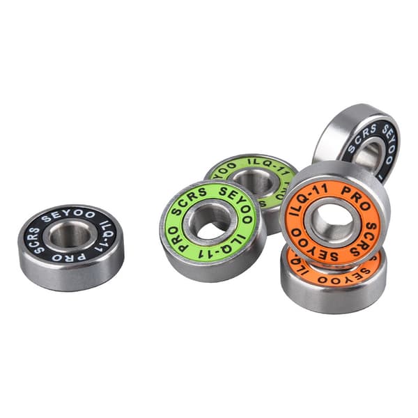 6 dele - Præcision 608 Hjul Skateboardlejer ILQ-11 Højhastighedslejer Dynamisk Drift Skateboardtilbehør