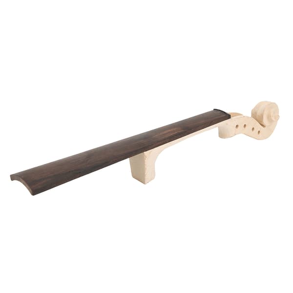 Violin Neck Maple with Ebony Fingerboard Black 4/4 Musical Instrument Accessories Violin Neck