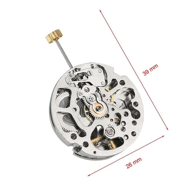 Automatic Mechanical Movement for 3-Hand Self-Winding Mechanical Wristwatch Repair Parts