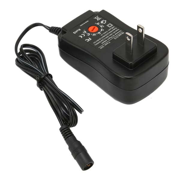 Multifunktionel 30W universel strømadapter med USB-port justerbar spænding strømadapter 100‑240V US-stik