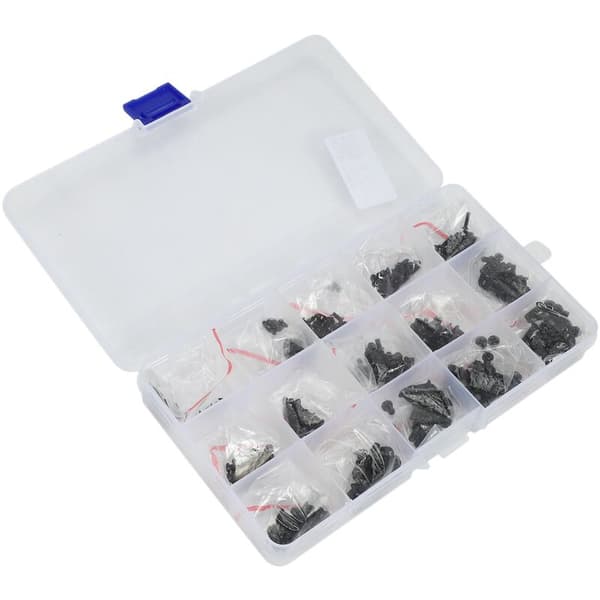 450 pcs Flat Head Countersunk Screw Set M2 M2.5 M3 Steel for Laptops