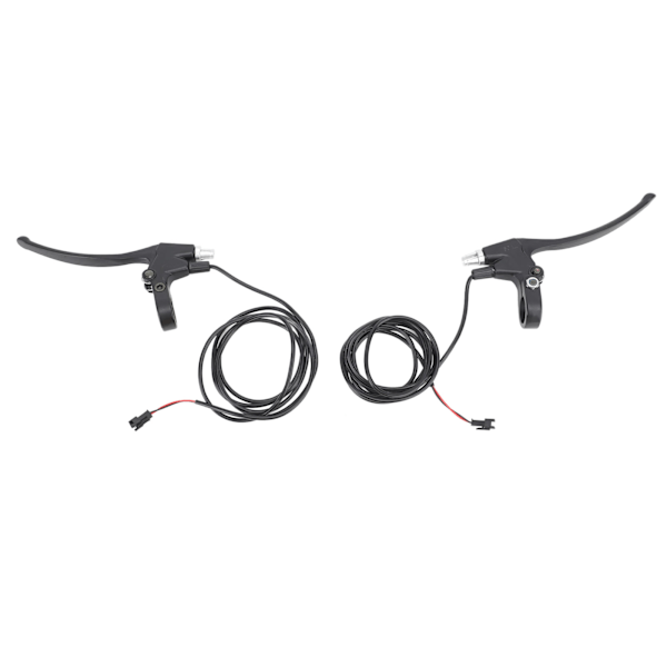 1 Pair Brake Lever Replacement Left Right Brake Handle with Brake Line for KUGOO M4 10in Electric Scooter