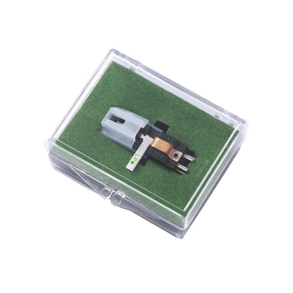 Turntable Phonograph Dual Stereo Cartridge with Red Ruby Sapphire Double-Sided Needle for LP/78RPM Vinyl Record Player Accessories Replacement