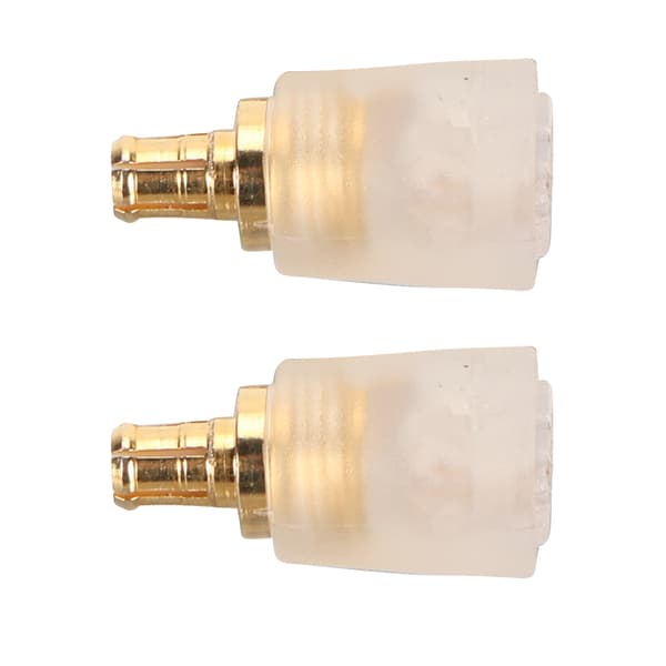 A2DC til 0,78 mm 2-bens adapter han til hun hovedtelefonstik til CKS1100 E40 E70 LS200 LS300 LS400 CKR90 CKR100 LS50 Transparent