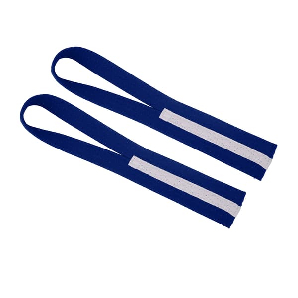 2pcs Canvas Lifting Wrist Straps, Non Slip, Improve Strength, Wrapped Form, Weightlifting Straps Blue