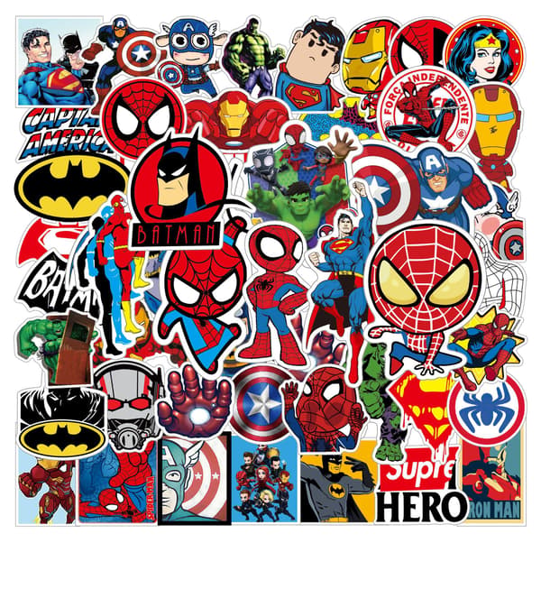 50 Superman-tarraa lapsille