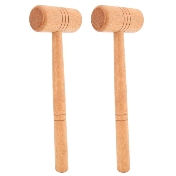 2 pcs/set Hammer Wood DIY Making Repair Jewelry Metalworking Tools