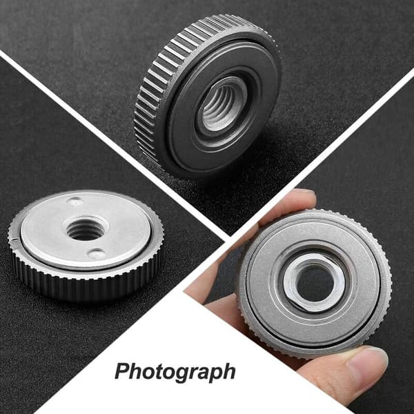 Quick Release Nut Fits All Angle Grinders With 14 Thread, Angle Grinder Accessory Wood Disc