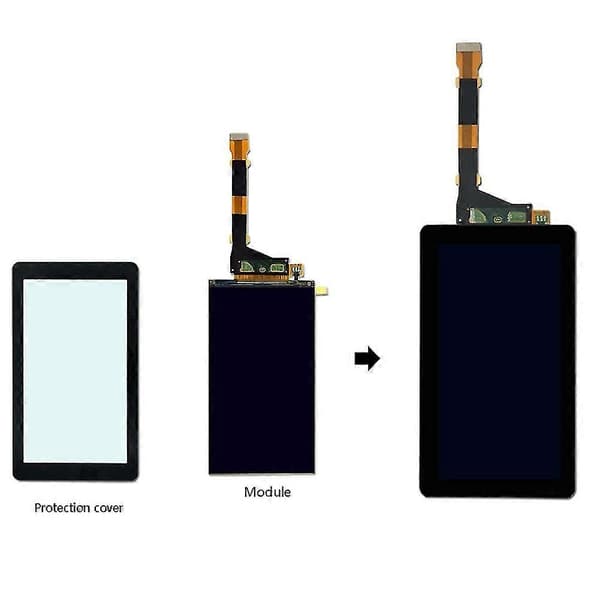 5,5 tommer 2K LCD-skærm 1440x2560 HD LCD-skærm til LD002R/ Mars/ Fiberoptisk 3D-printer