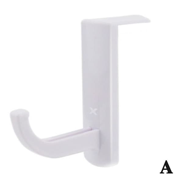 Universal Hovedtelefonholder Vægkrog Headset Stativ Tripod T Sort One-size
