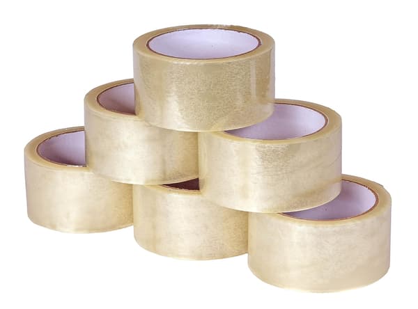 Pakketape 6 ruller Standard kartonpakketape 60m lang 48mm B
