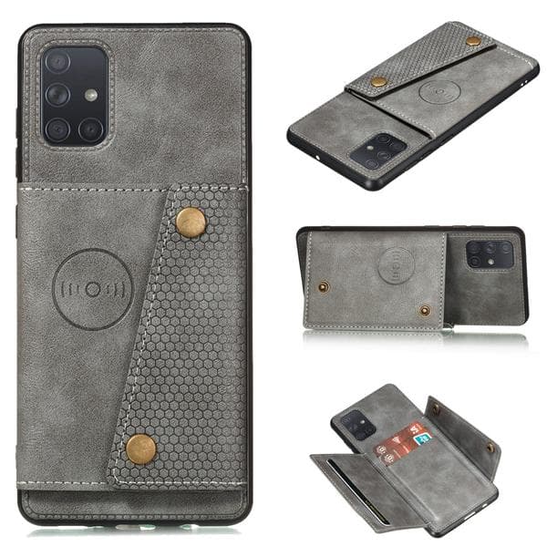 Samsung Galaxy A33 5G - Elegant etui med kortholder Sort