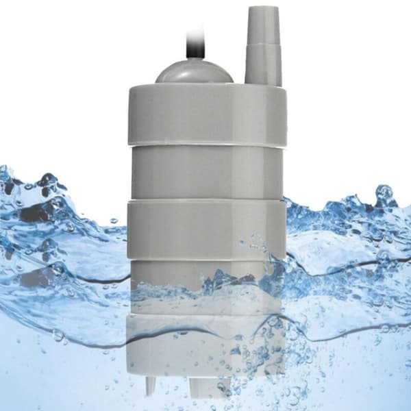 2 st dränkbar vattenpump, 12V 840L/H dränkbar vattenpump, f