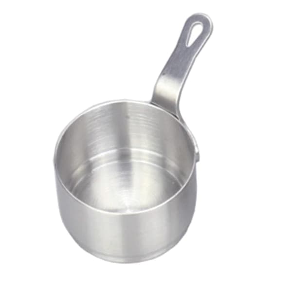 Letvægts rustfri gryde med non-stick belægning, varmebestandig mælkegryde rustfrit stål S