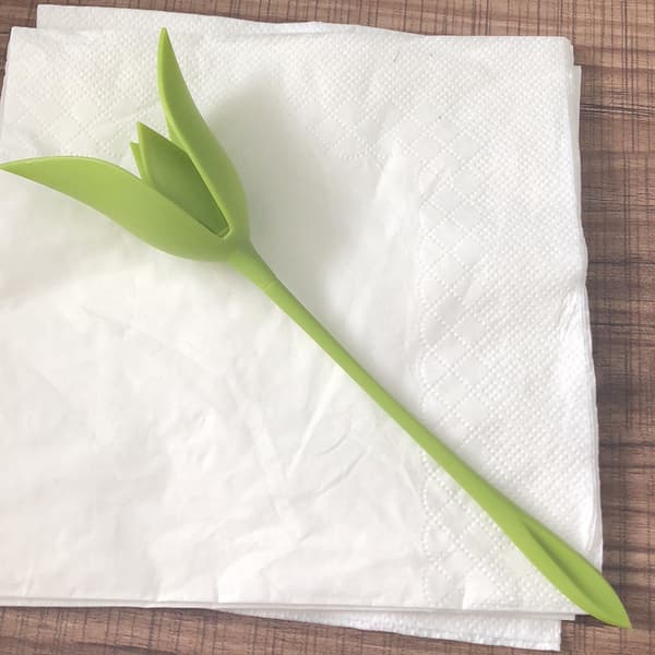 4 stk. Servietholdere Blomst Blomstret Bloom Servietsamler style1