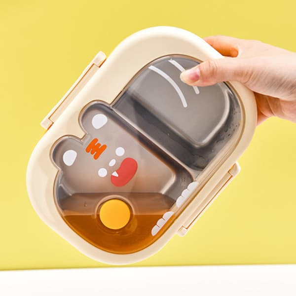 Multi-slids forsegling Bento Box Multipurpose lækagesikker madbeholder til picnic Green