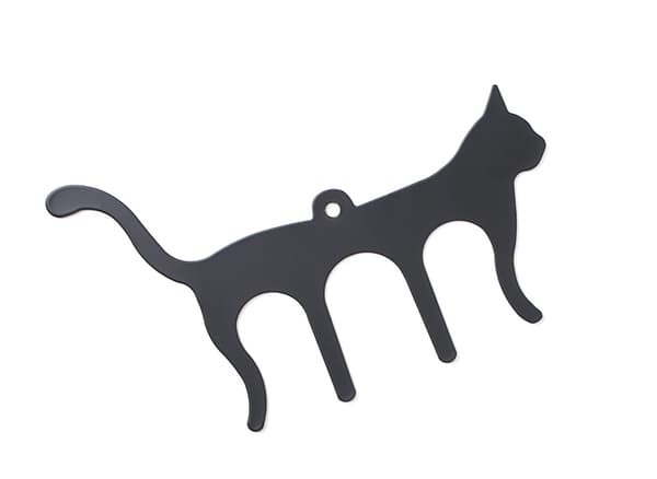 Nodeholder Katte Model Holder (Sort) Sideholder Katte Stil Klaver Nodeholder Noder Musiker Klaver Tilbehør Mappe