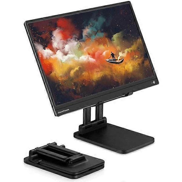Säädettävä tablettiteline, tablettipidike - universaali, musta