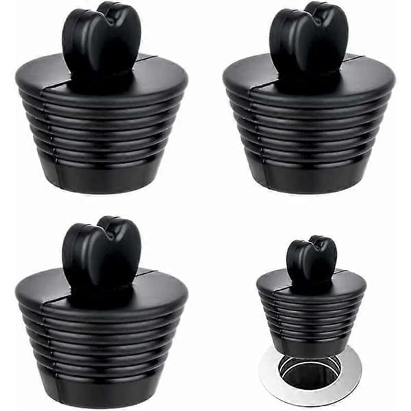 3 Stykker Universelle Afløbspropper Hjerteformede Universelle Badekarspropper