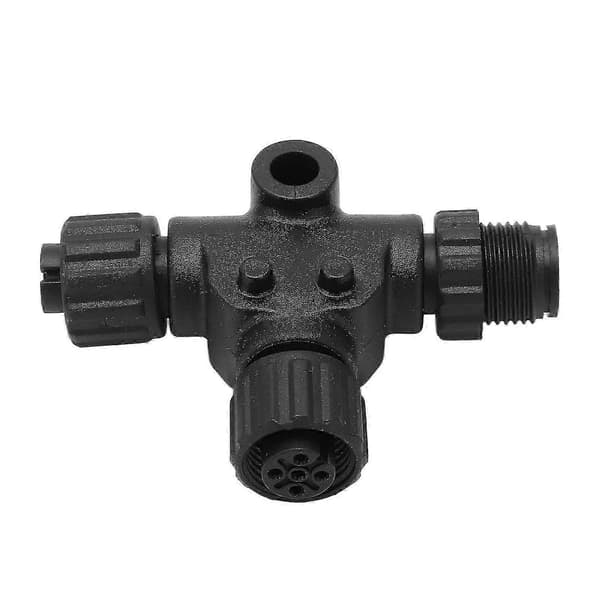 Til Nmea 2000 T-stik 3 Port 5pin M12 Gevind Ip67 Vandtæt Til Garmin Netværk