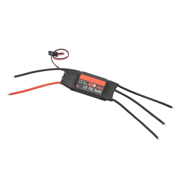 60A RC Børsteløs Motor Elektronisk Hastighedsregulator med UBEC til 4-akset Fjernstyret Fly Helikopter Quadcopter