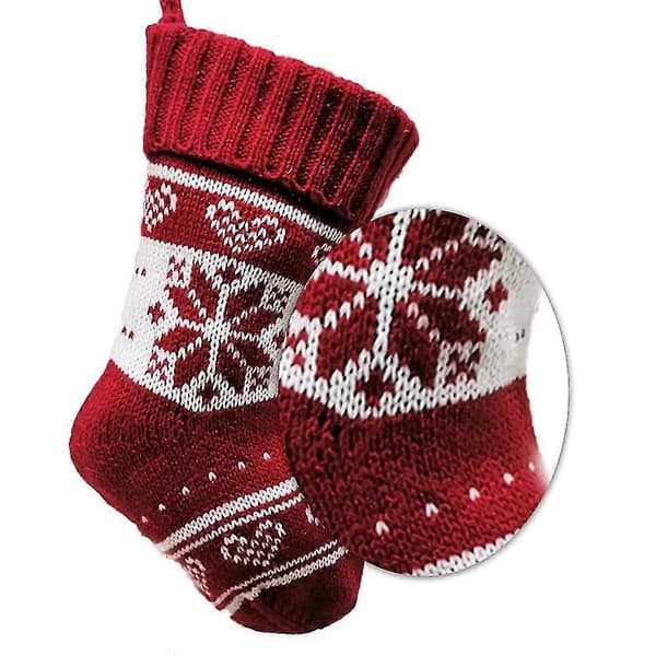 Julestrømpe til jule- og julepynt stil 2 style 2