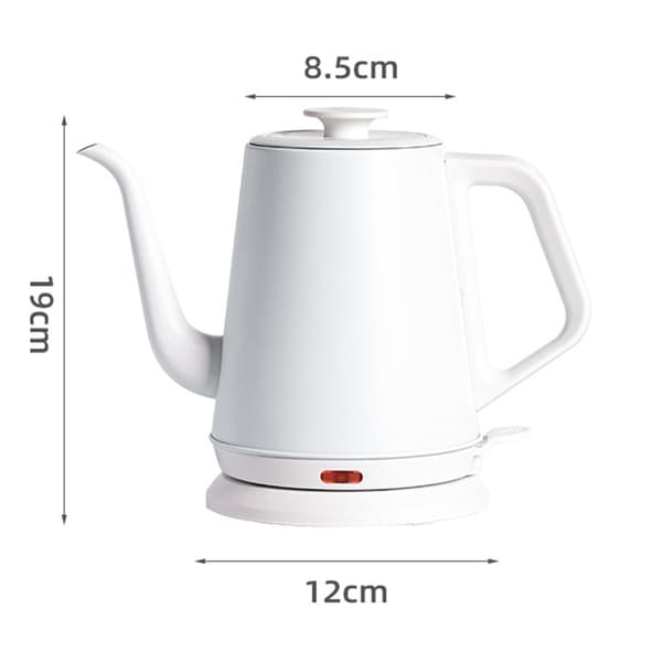 Teapot with German Plug Adapter Durable Pour-Over Coffee Maker for Home Use Green Green