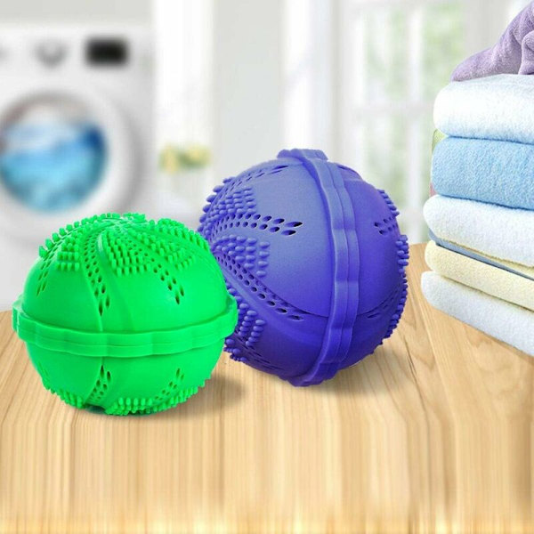 Natural Effect Washing Machine Detergent Balls No Lye (Random Color)