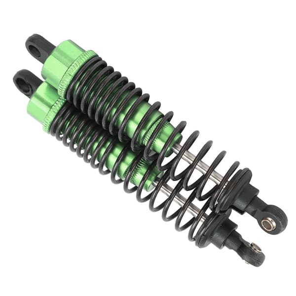 Metal 100mm Shock Absorber Spring Damper Replacement for TRAXXAS SLASH 2WD RC CarGreen