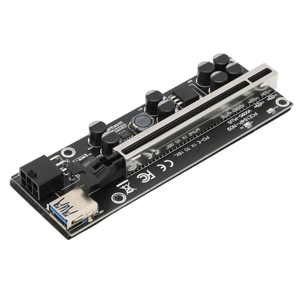 PCIE Riser Vakaa 8 FP-kondensaattoria Kullattu USB3.0-liitäntäsovitinkortti Win 7:lle, Win 8:lle, Win10:lle, Win XP:lle