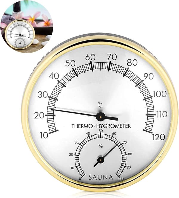 Termometer hygrometer, køkkentermometer hygrometer, LCD Dig