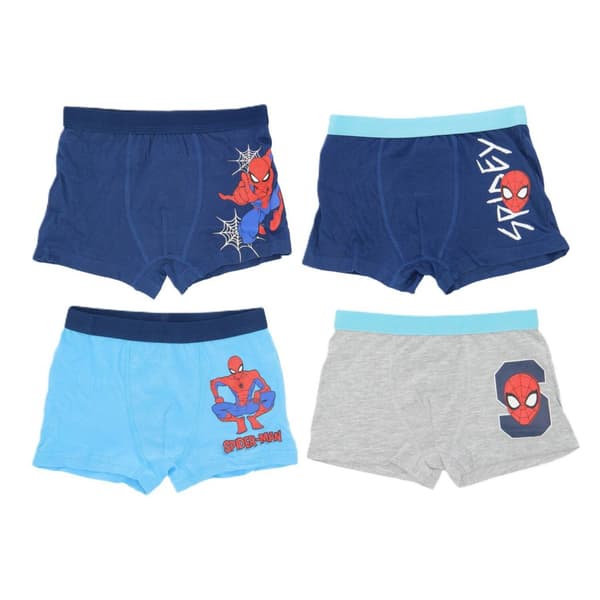 Marvel Spiderman Spider-Man 4-pack barnkalsonger 134-140