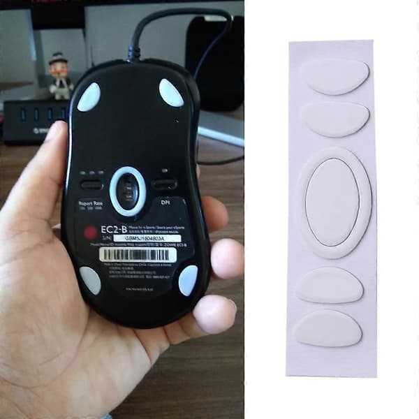 til ZOWIE EC1-B EC2-B Mus Skøjter Musefødder 1 Sæt Erstatningsmus Glidefødder