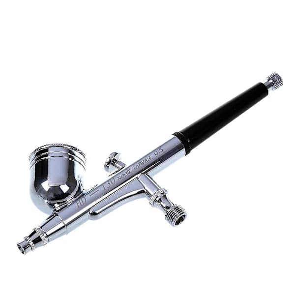 0,5 mm 7 cc kop dobbelt tyngdekraftsføde Airbrush Kit[CO]
