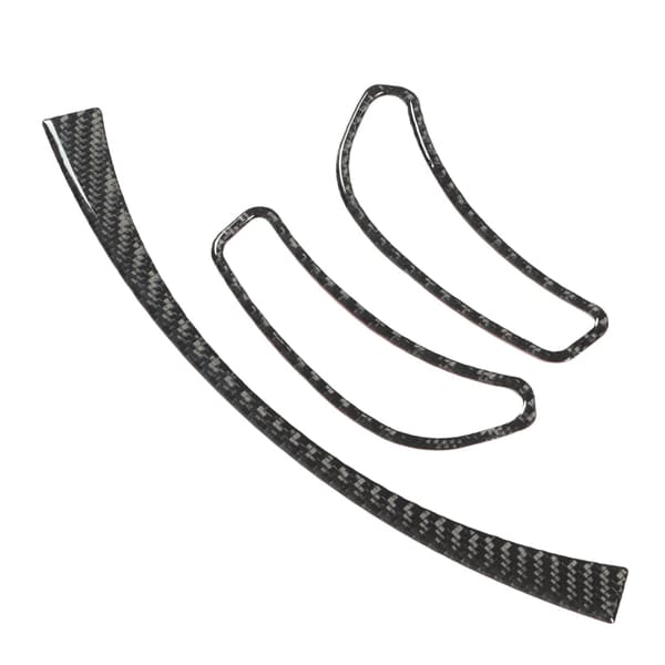 Dashboard Trim Cover Carbon Fiber Dashboard Frame Decal Replacement for Corvette C6 2005-2013