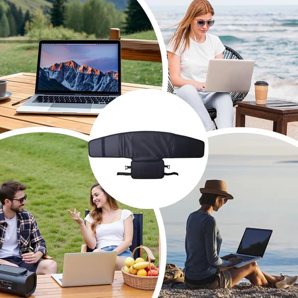 laptop-skärmskydd, vikbart, skyddar Leben M - M