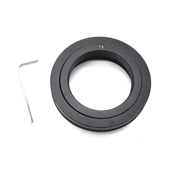 1 stk T2- T2 til Ef Ef-s Kamera Adapter Ring Teleskopisk Montering Linse Adapter Ring Med Unbrakonøgle