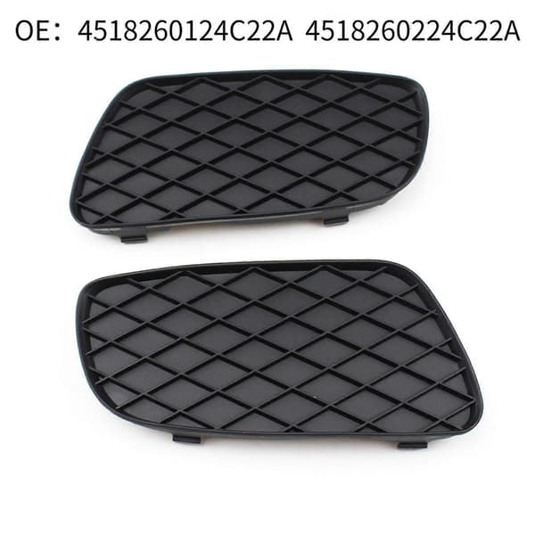 Bil Tåkelysramme LH RH Tåkelys Grilldeksel Passer SMART FORTWO 451 2008-2012 4518260124C22A 45