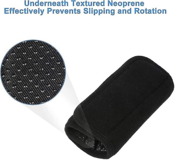 Padded Handles for Rollator, Soft and Comfortable Handle Covers for Rollator, Crutch, Wheelchair, Non-slip and Breathable