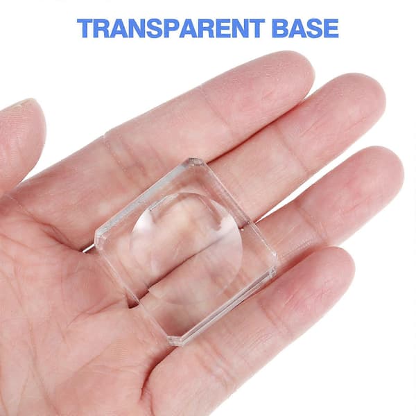 Crystal Ball Stand Clear Educational Ball Model Holder Glass Sphere Base Stand with Arch Concave for Display