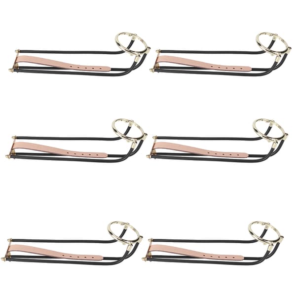 6 Pcs Billiard Table Ball Falling Rail Pocket Snooker Pool American Style Pool Bronze Brass