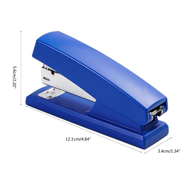 Multifunctional Stapler for School Office, Office Stapler 20 Sheet Capacity Blue 0.13