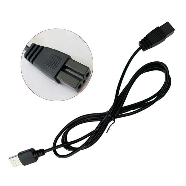 【XJ】 Poolstøvsuger Opladning USB-kabel Erstatning til Bestway / Lay-Z-Spa Biltilbehør