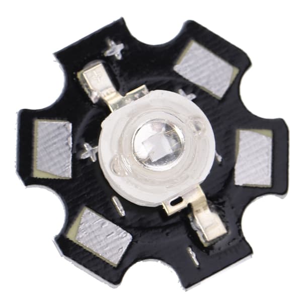 AXD-3W Højeffektive UV Lilla LED-lamper Diodchips med aluminiumbase