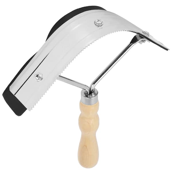 Wooden Handle Non-slip Horse Sweat Scraper Cleaning Tool