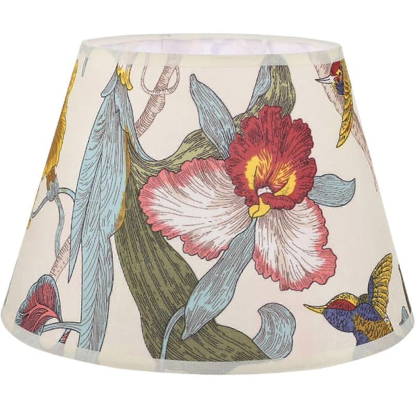Floral Lampshade E27 Decorative Lampshade Table Lamp Decor
