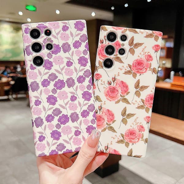 Blomstret Cover til Samsung Galaxy S21 5G