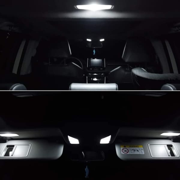 Til indvendig LED-lys XA50 2019 2020 2021 2022 SMD-lamper Ultra Dome-læselamper 6 stk./sæt